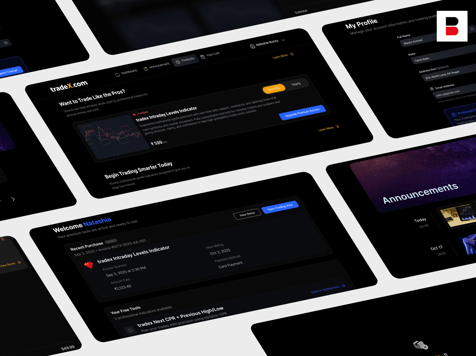 Trading E-Commerce Platform