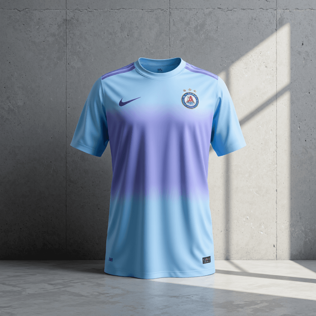 product photography of a sports jersey