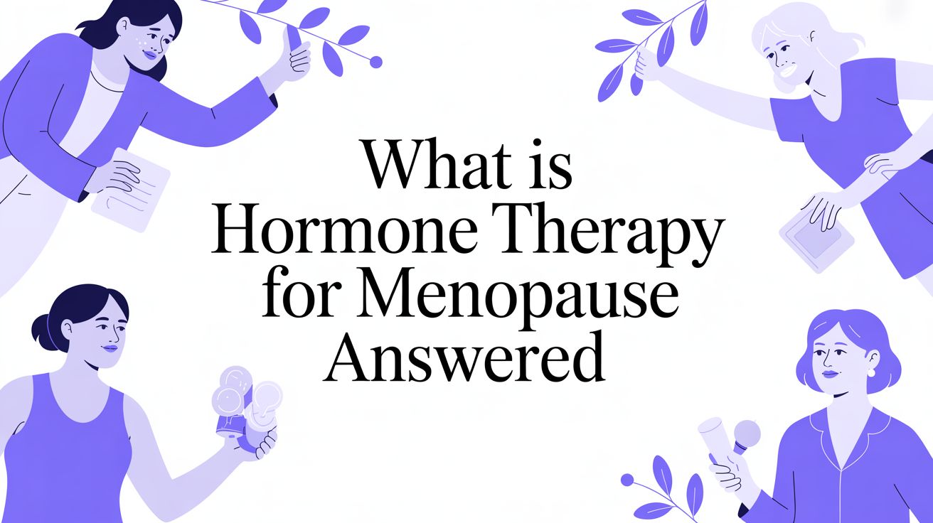 What Is Hormone Therapy for Menopause Answered