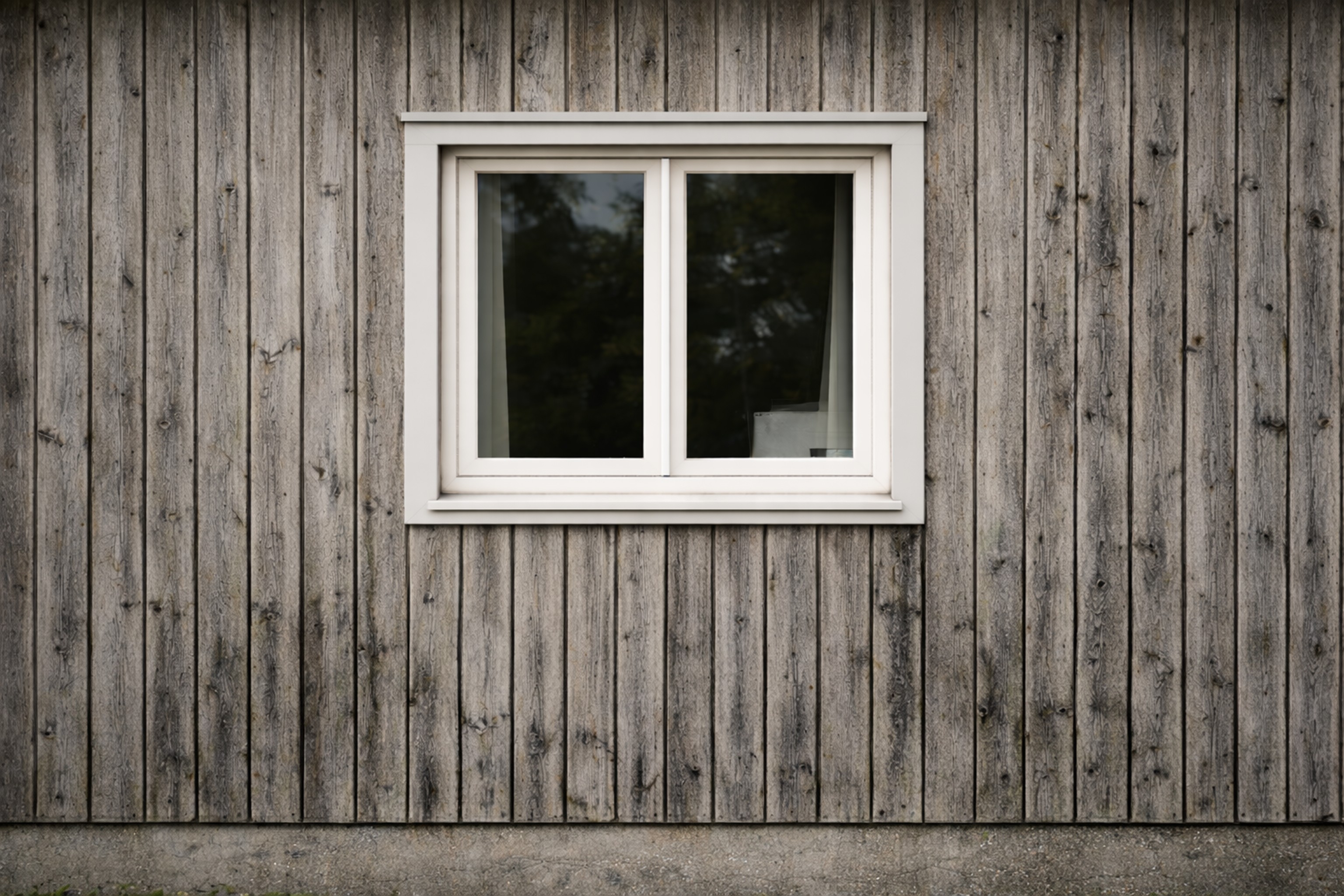 Aquafix, Fasadtvätt av omålad träfasad, Stockholm