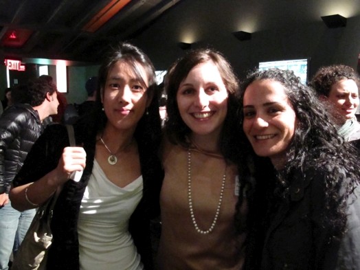 a group photograph of three girls