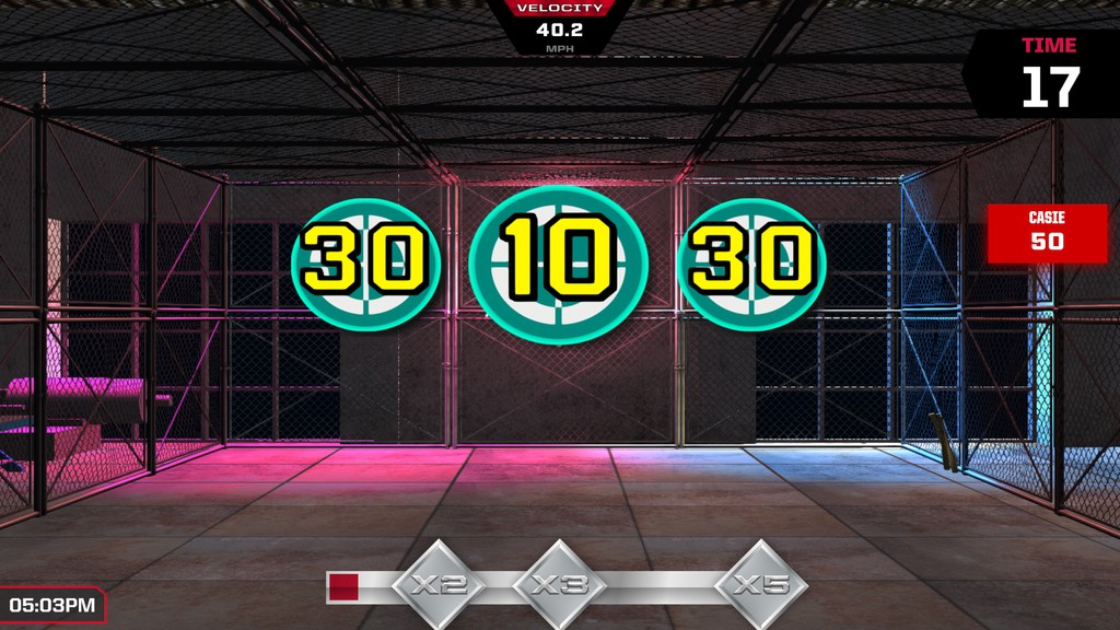 HitTrax Suite Target Rush Game Mode