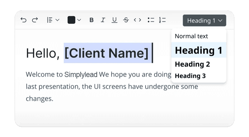 Personalized Messaging