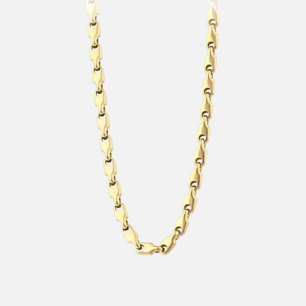 Assos Pırlanta 14 Ayar Sarı Altın Zincir Kolye 60 cm