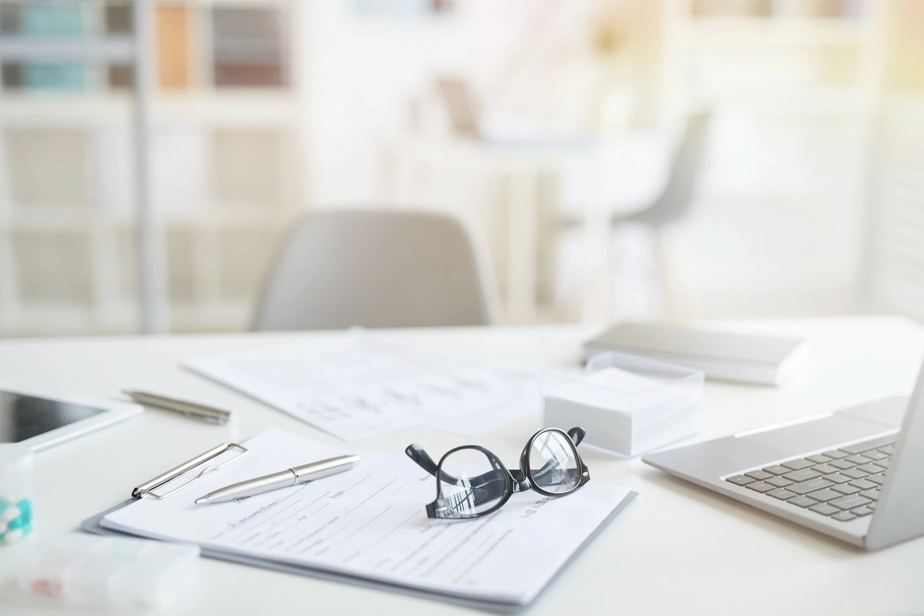 Organized legal desk symbolizing the work Schwinghamer Law does to recover full compensation for clients