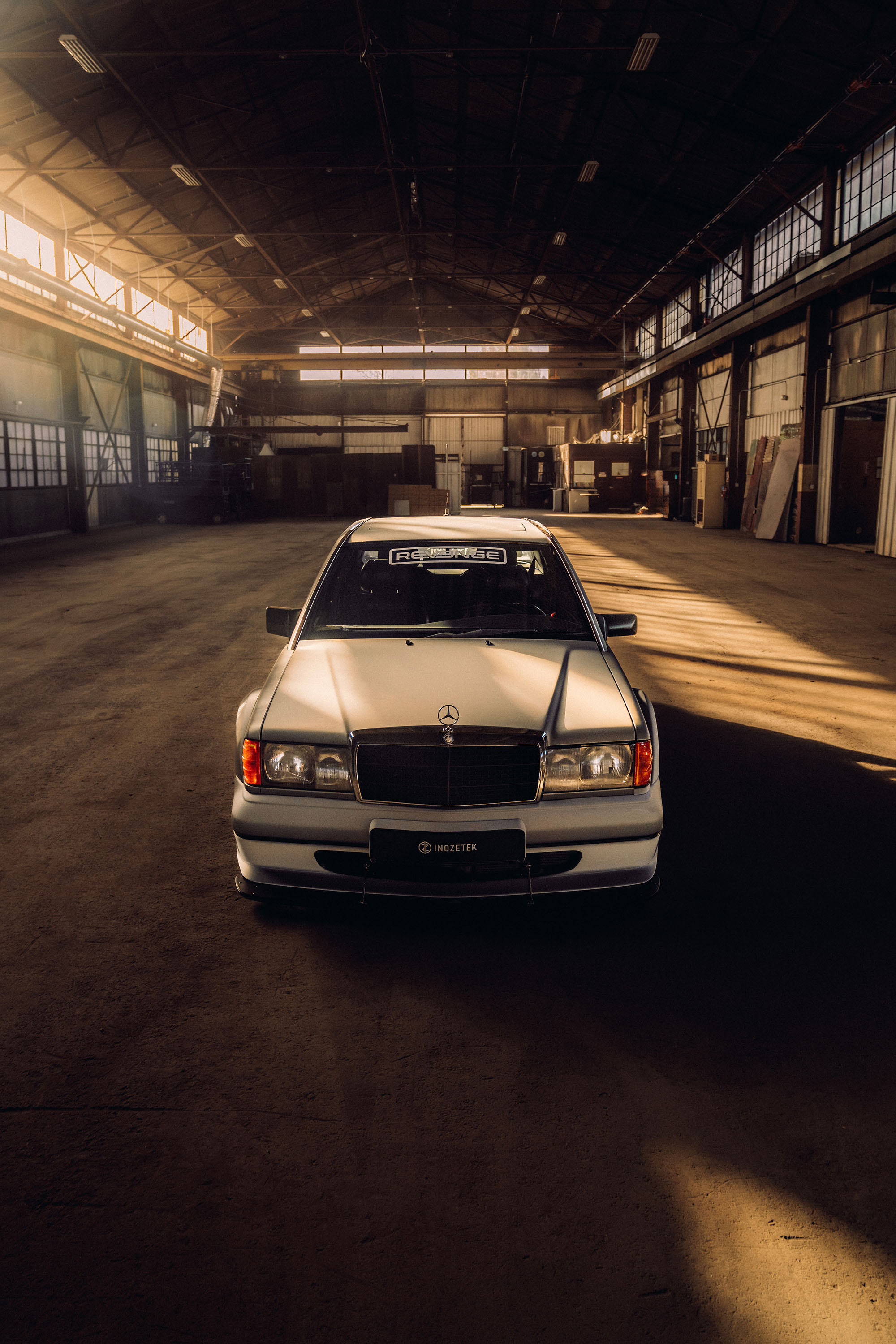 INOZETEK REVENGE Eclipse Color Shifting Dynamic PPF Mercedes Benz 190E Evo 2