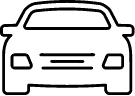 Passenger vehicle icon
