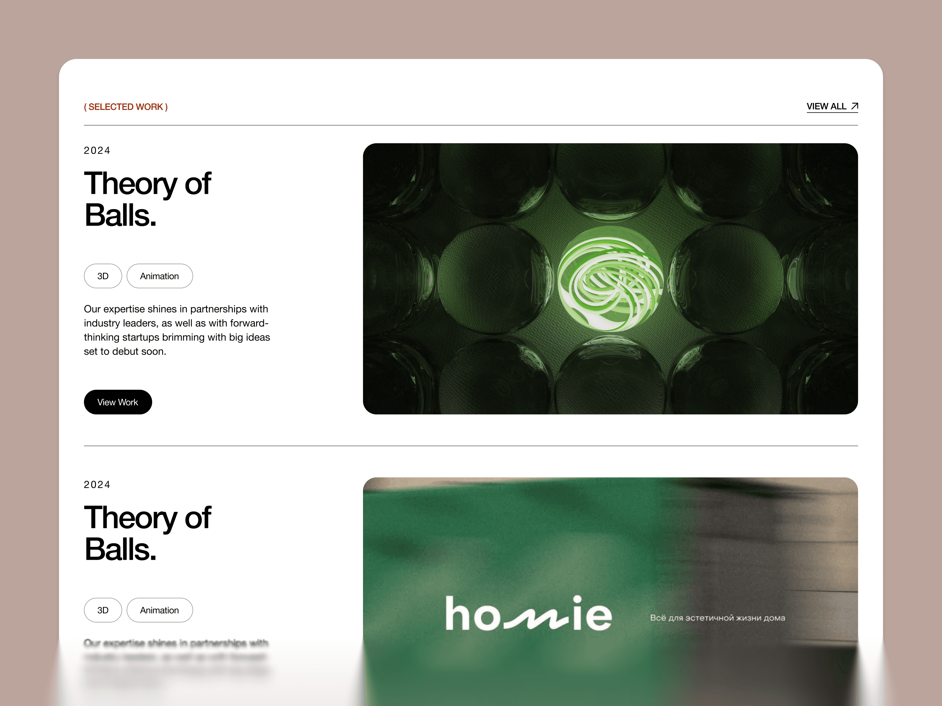 framer agency template