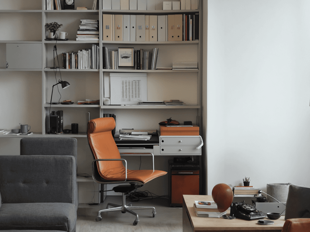 Modern Organized Workspace