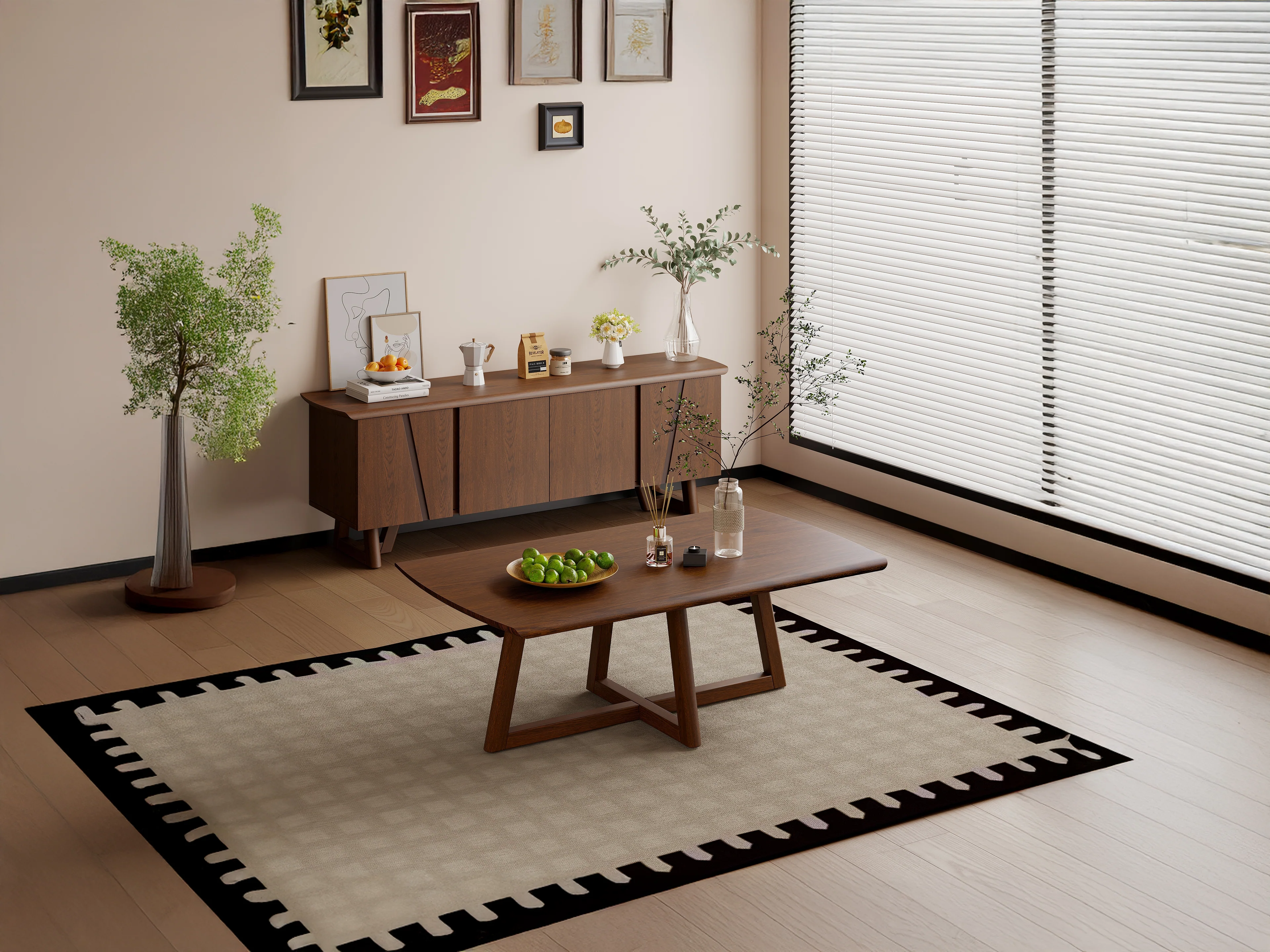 Proferlo coffee table and sideboard