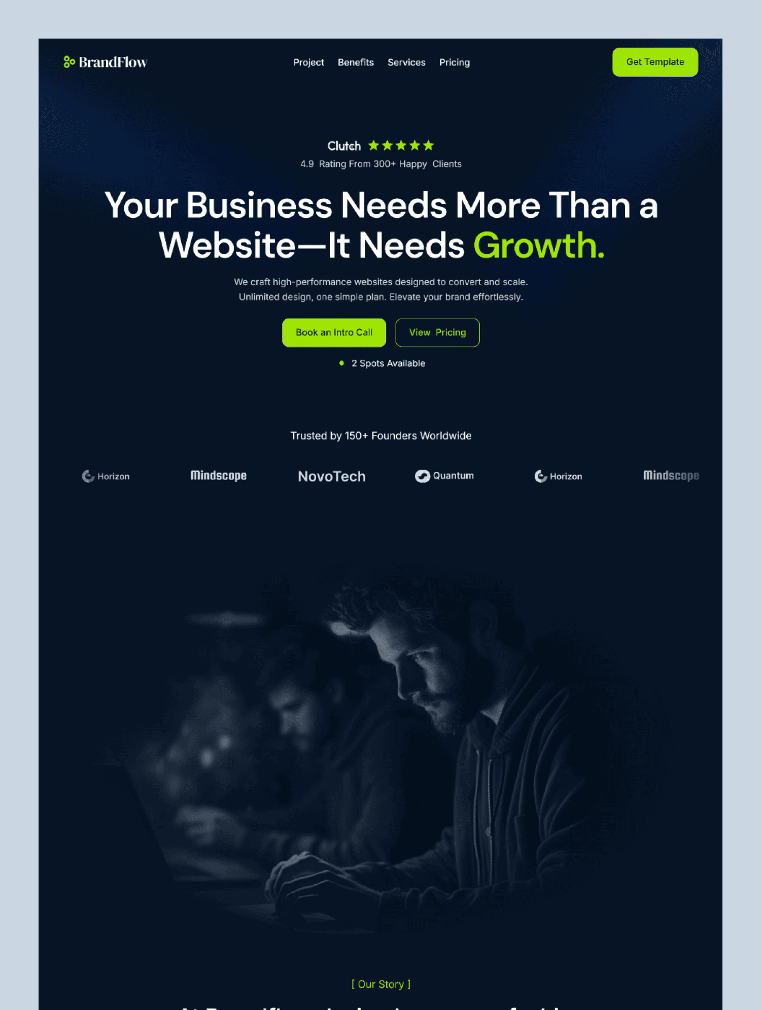 Event Website Template