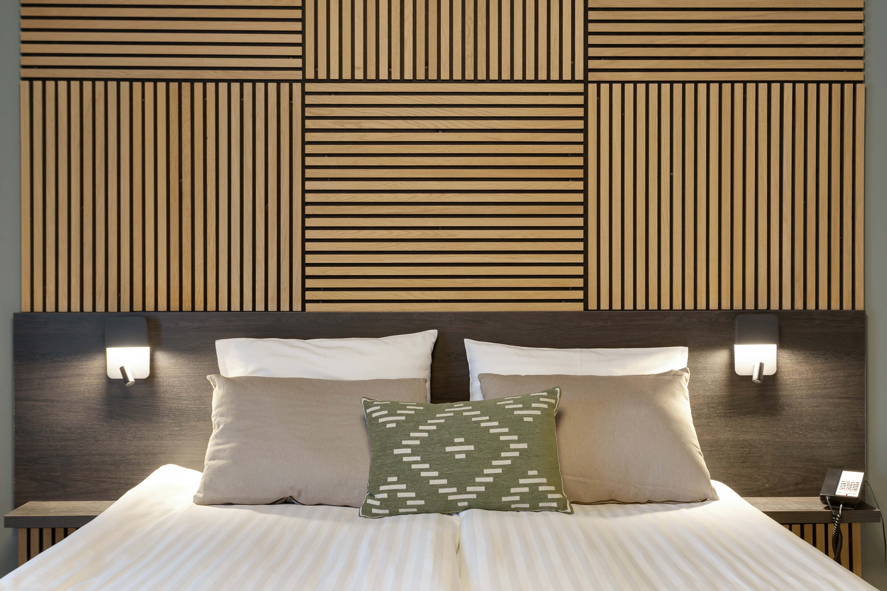 Tveggja manna herbergi á Konvin Hotel