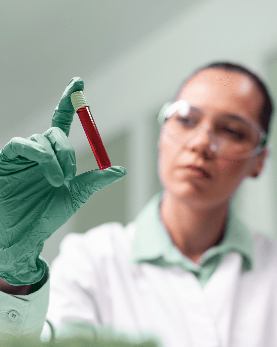 worker on laboratorium