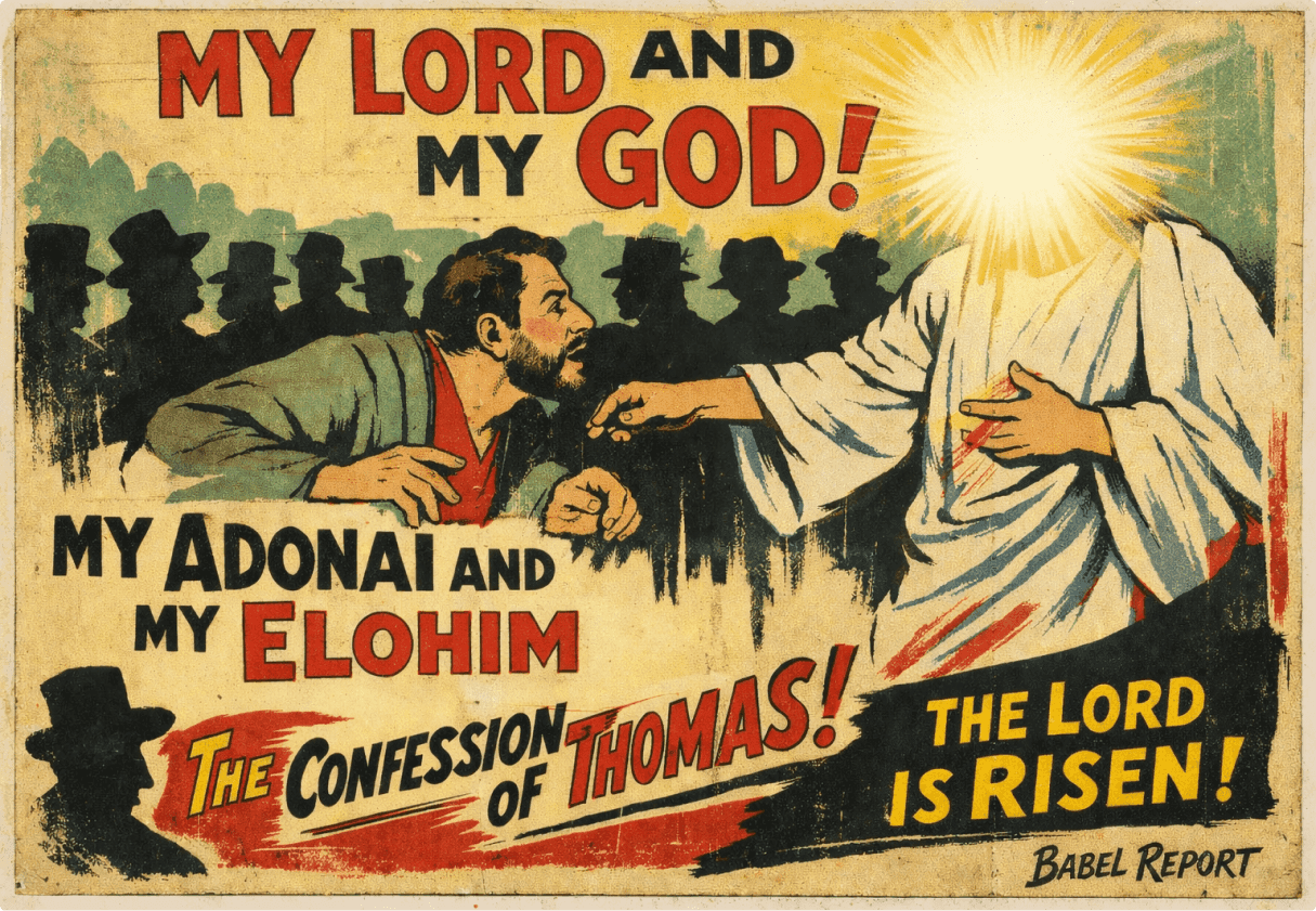 Thomas sees risen Chirst