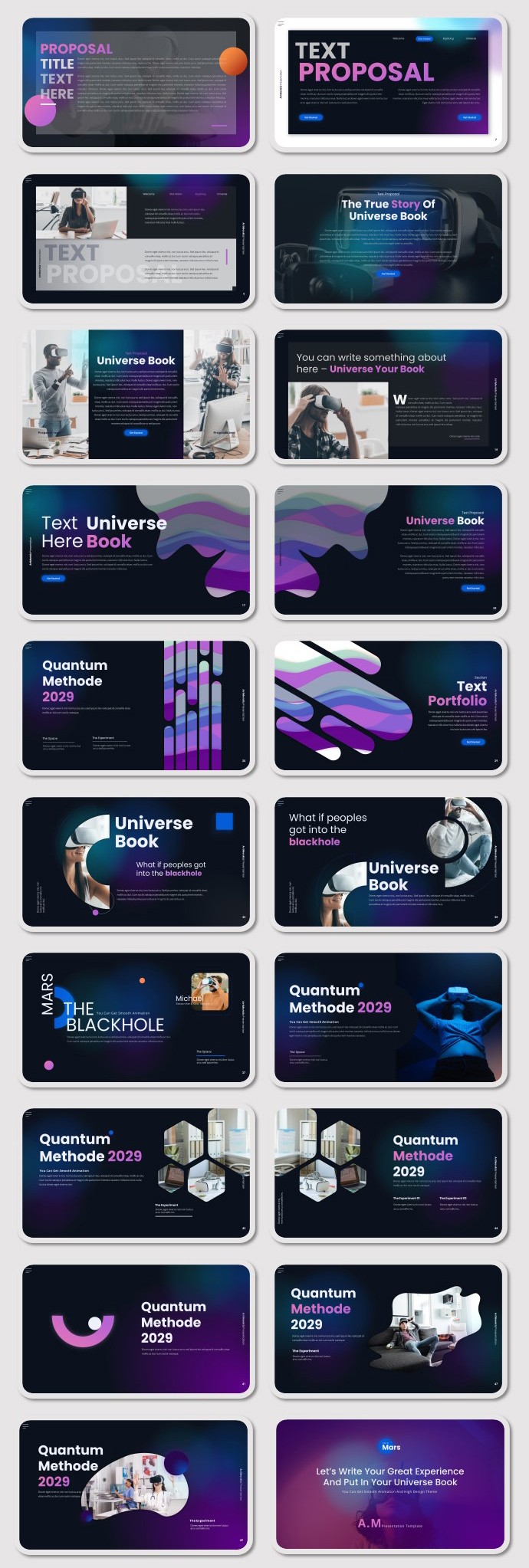 Proposal Pitch Deck Powerpoint Presentation Business Template - Universe Book Session - 7