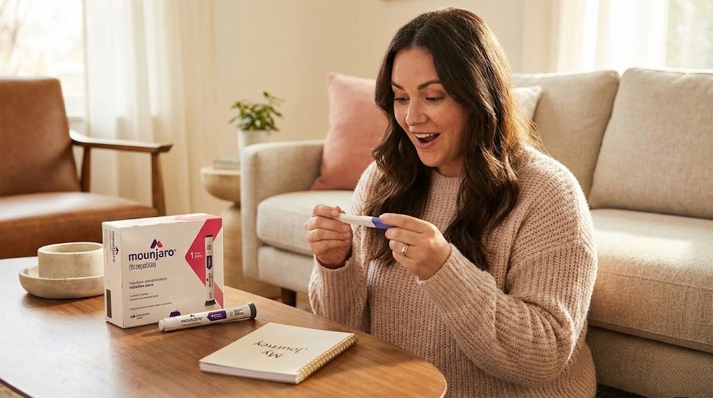 I got pregnant on tirzepatide