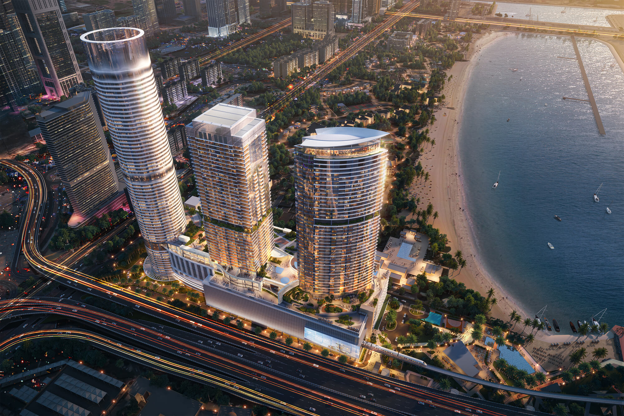 Palm Beach Tower Nakheel: Captivating Design and Prime Location