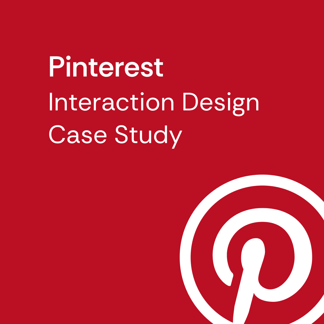 Pinterest Interaction Design 