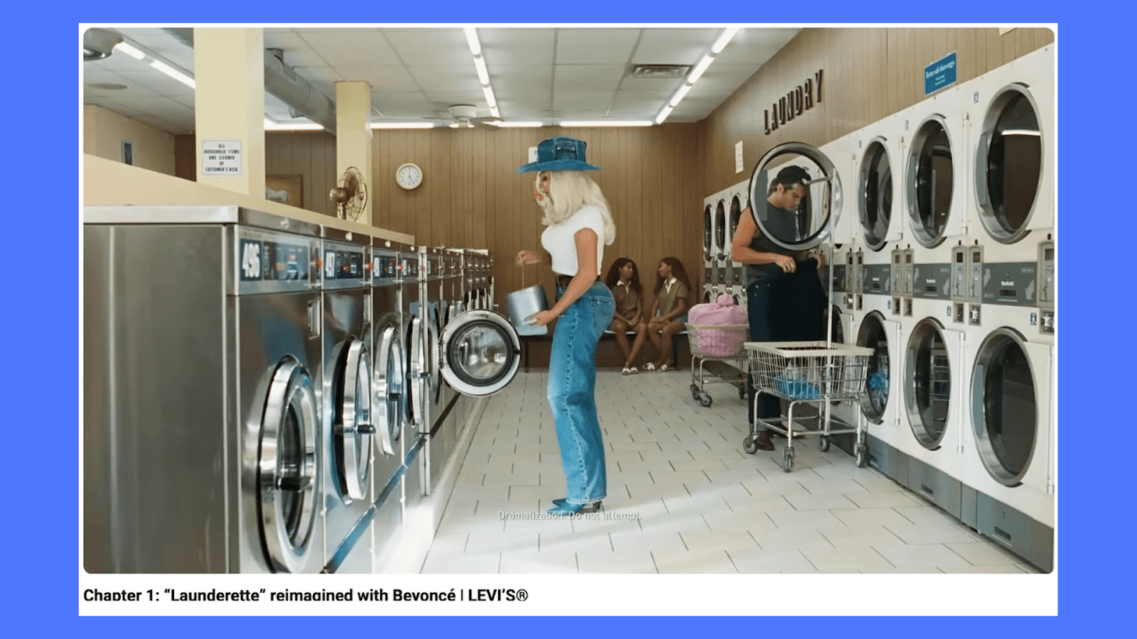 Levi’s Launderette Reimagined with Beyoncé