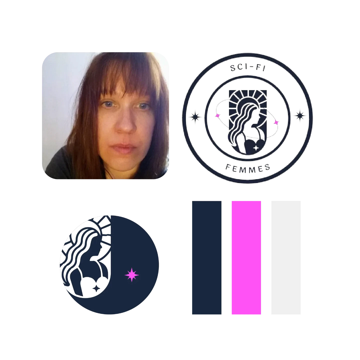 brand kit visual from a writer