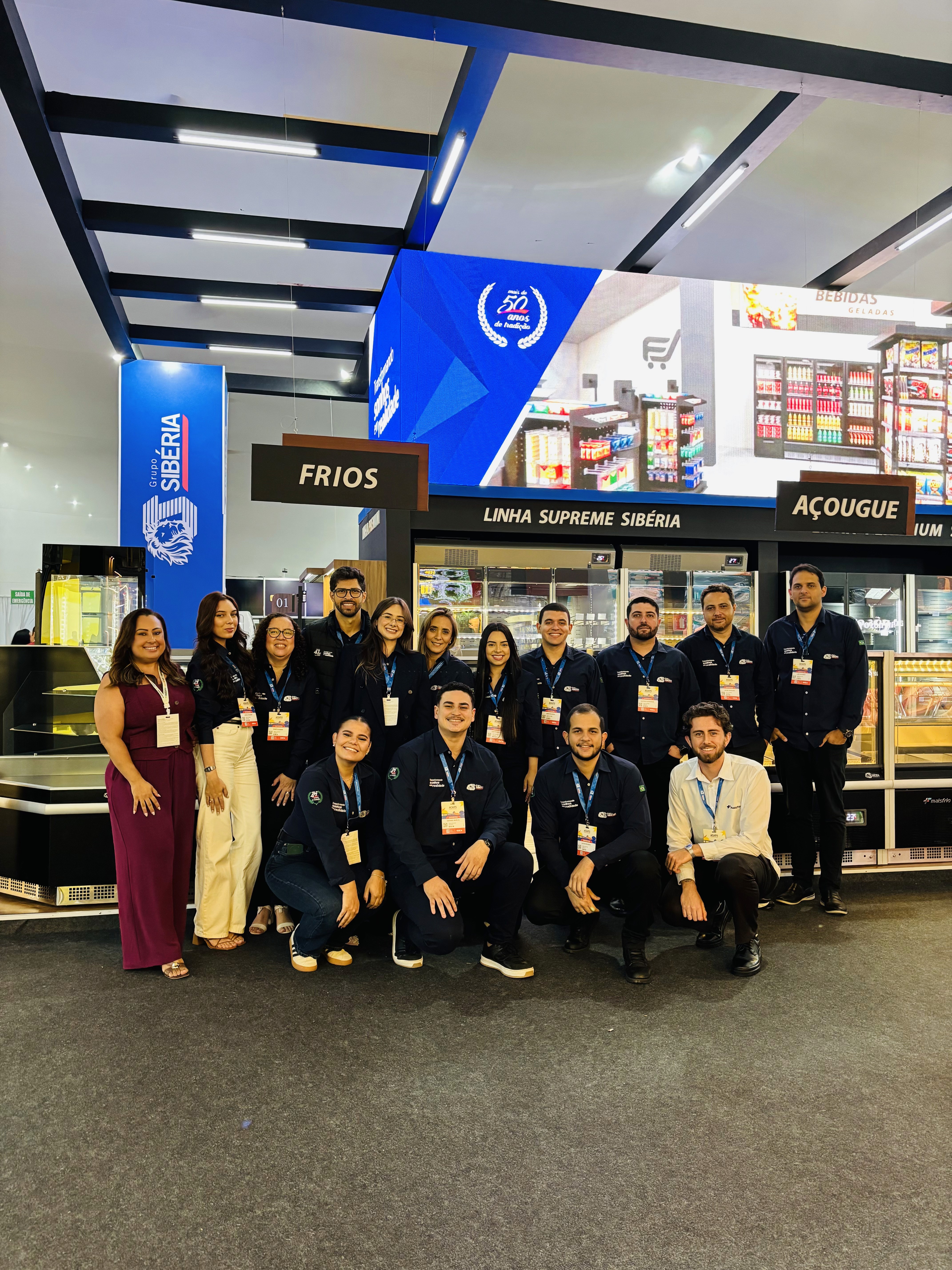 Equipe Sibéria na Acaps 2026