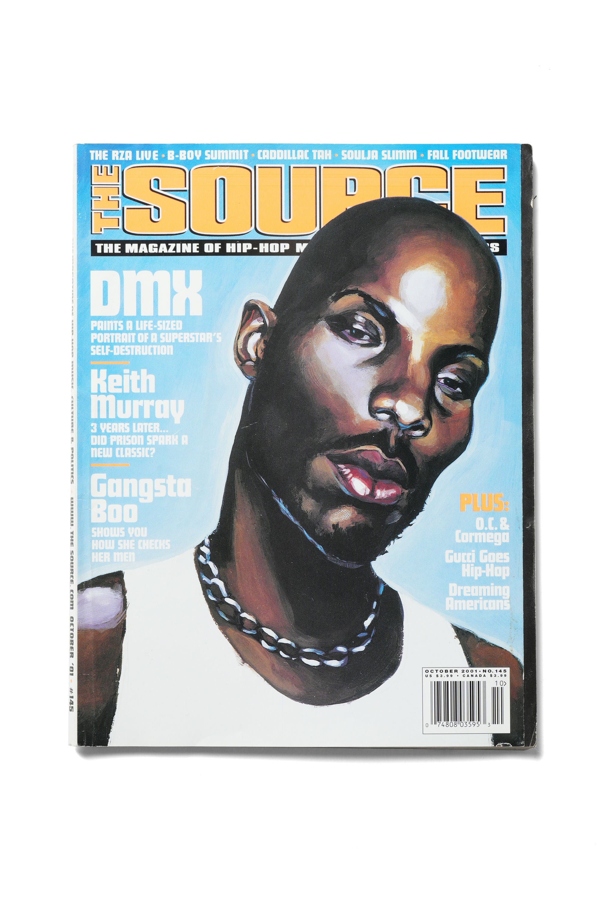 The Source - October 2001 - Front Cover