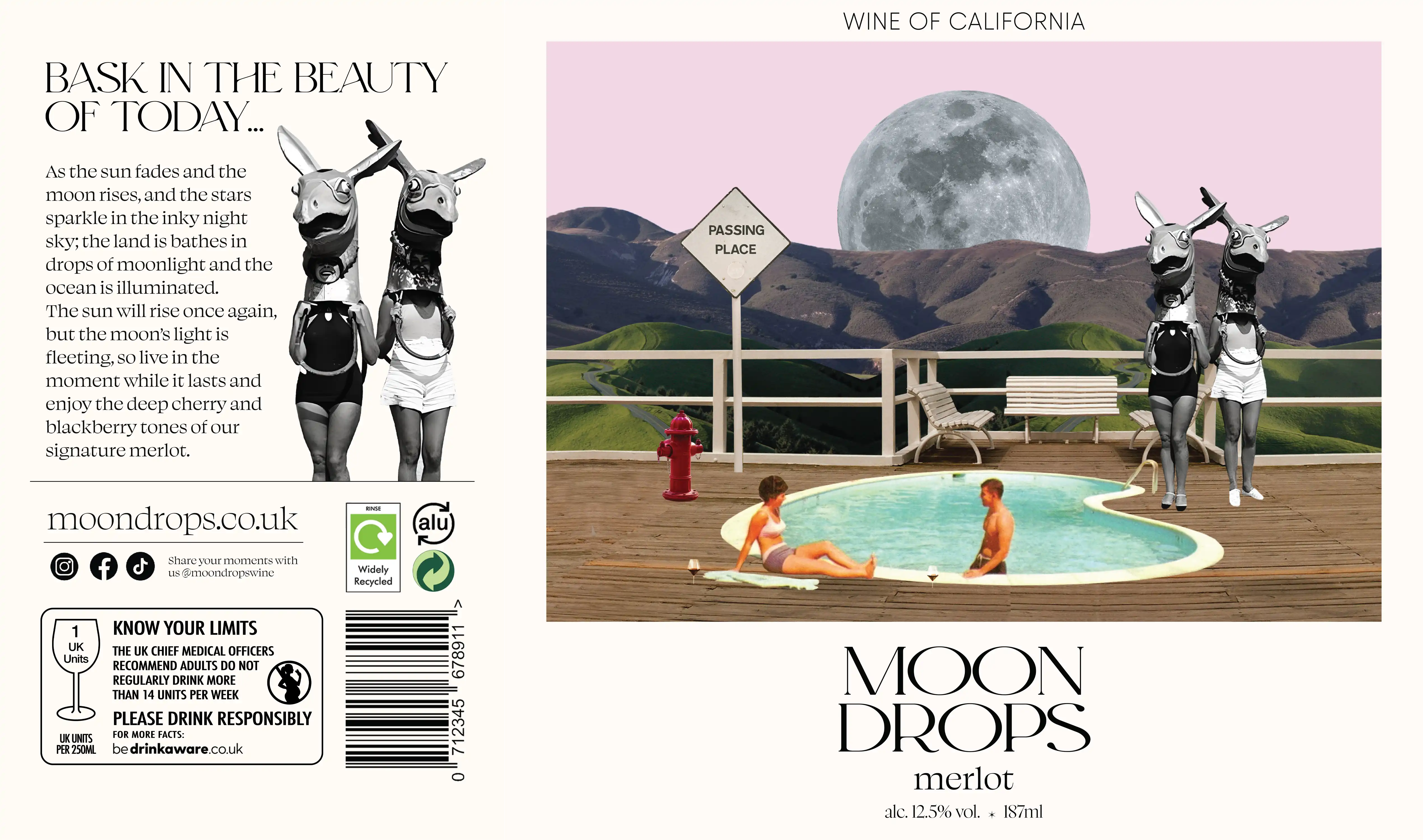 A mockup of a book showing a black and white map, theres a black line detailing the trail going from point 1 at the esplenade through to point 7 at the townhouse.