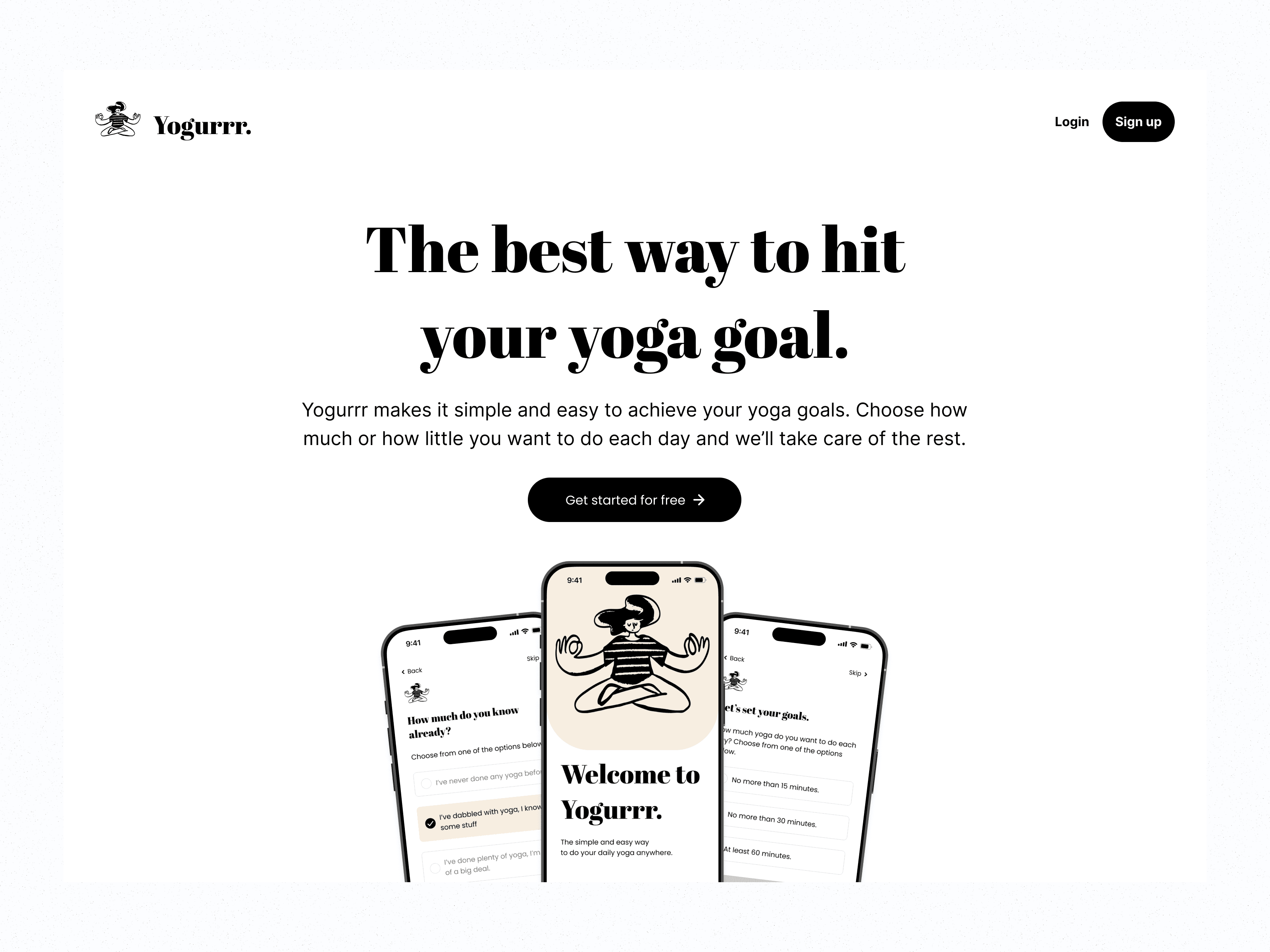 Design Guy UK Design Subscription landing page example