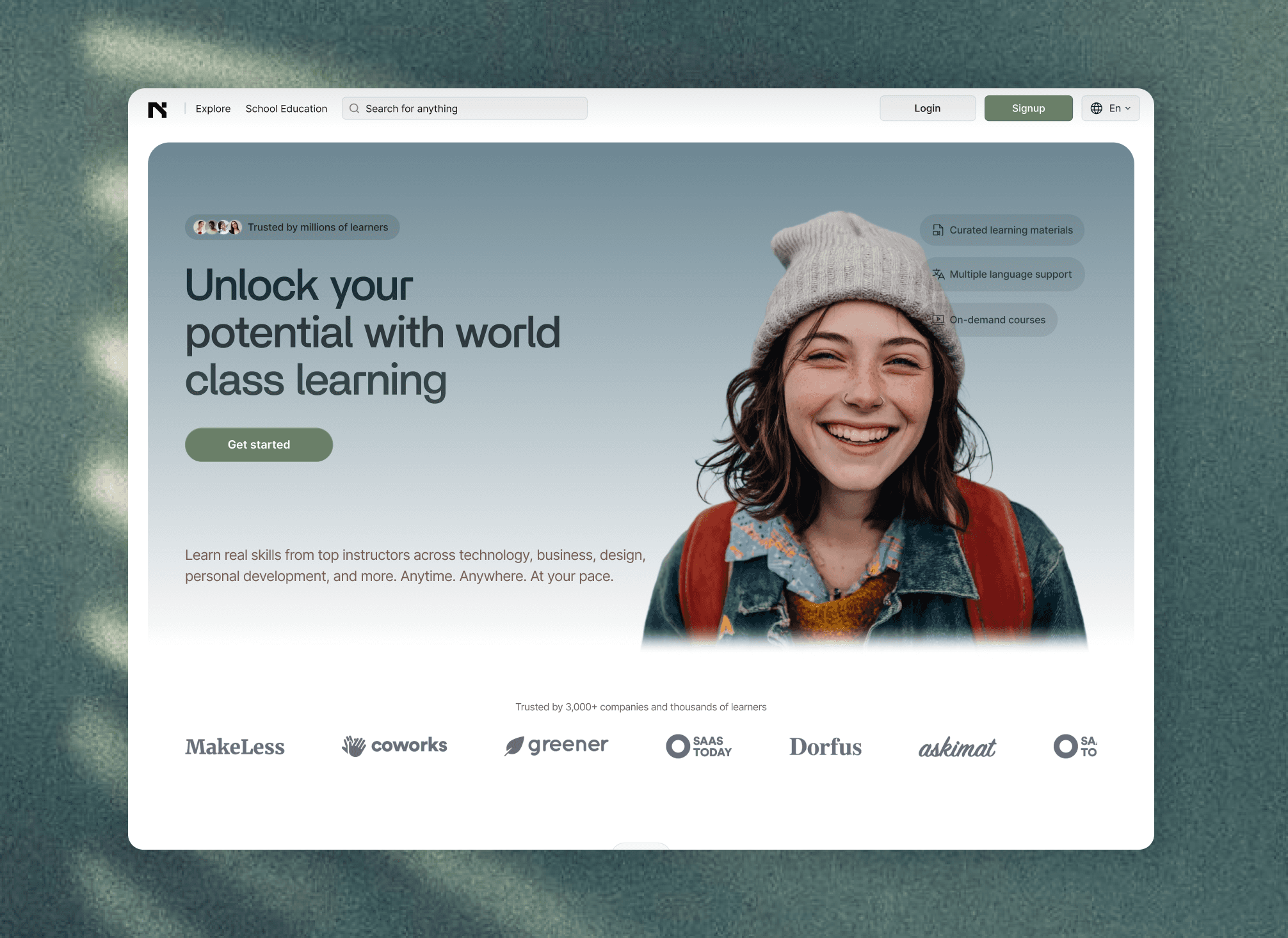 Vortex / Build strong frameworks.