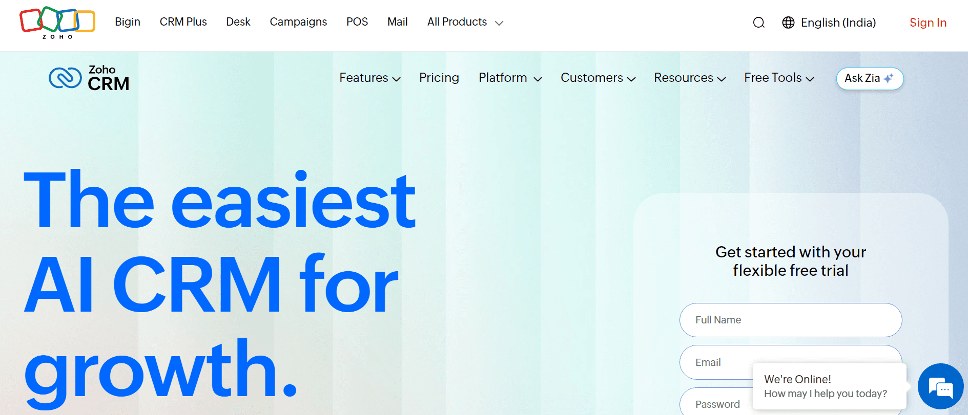 Zoho CRM