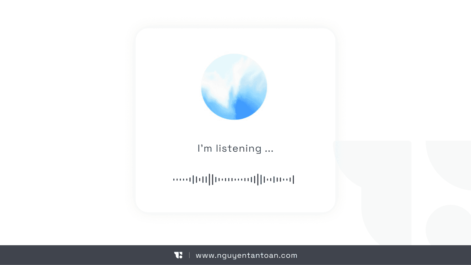 AI UX Nguyen Tan Toan Product Design visual representing multimodal interaction — voice, gestures, vision.