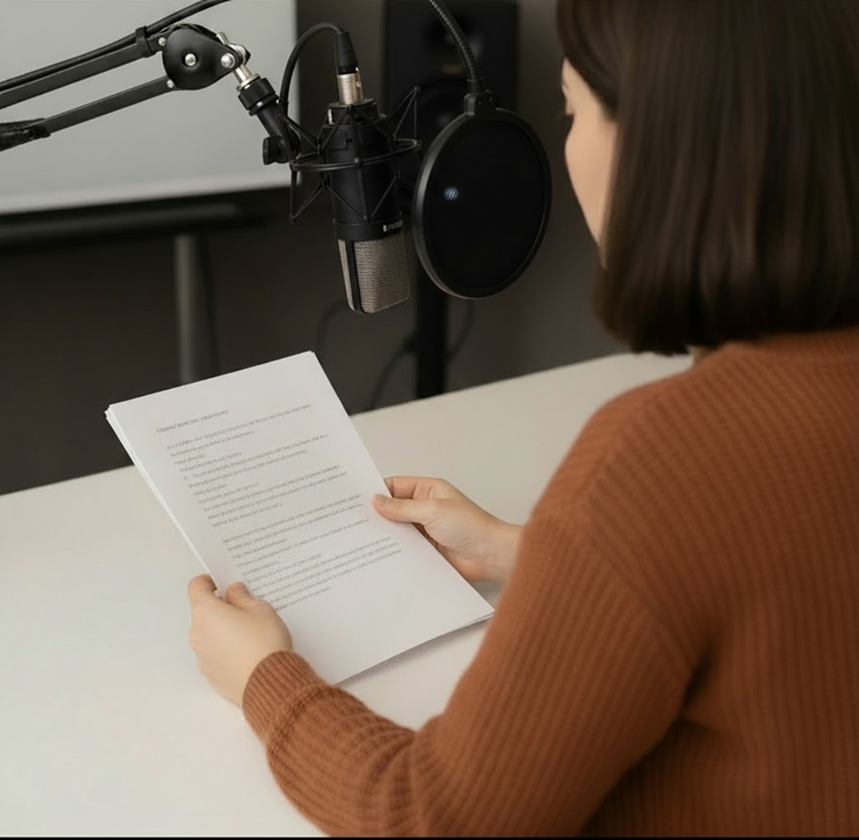 black and silver microphone on black textile