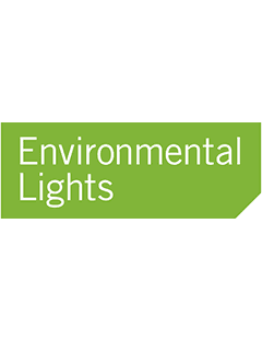 Environmental Lights Logo - Green and White 