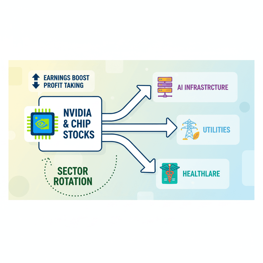 Sector rotation after Nvidia earnings