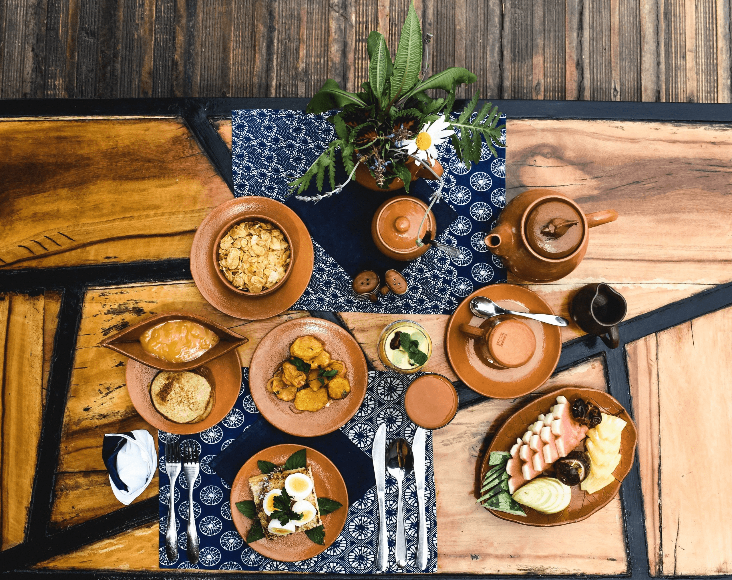 Meal set up