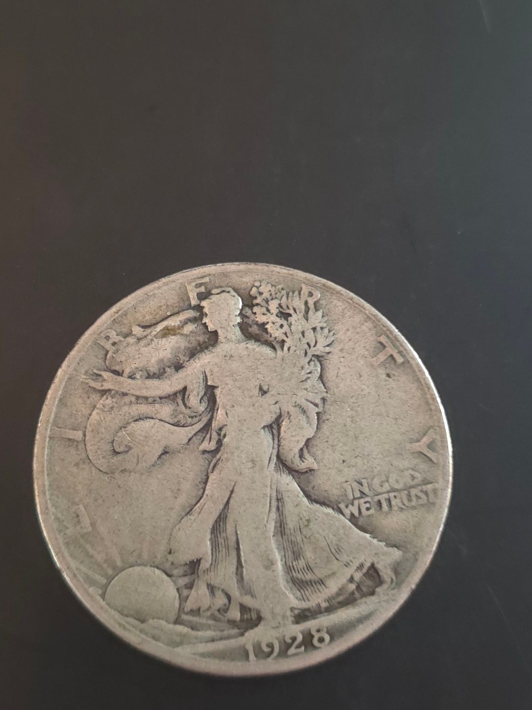 Lot 7: 1928-S Walking Liberty Half Dollar