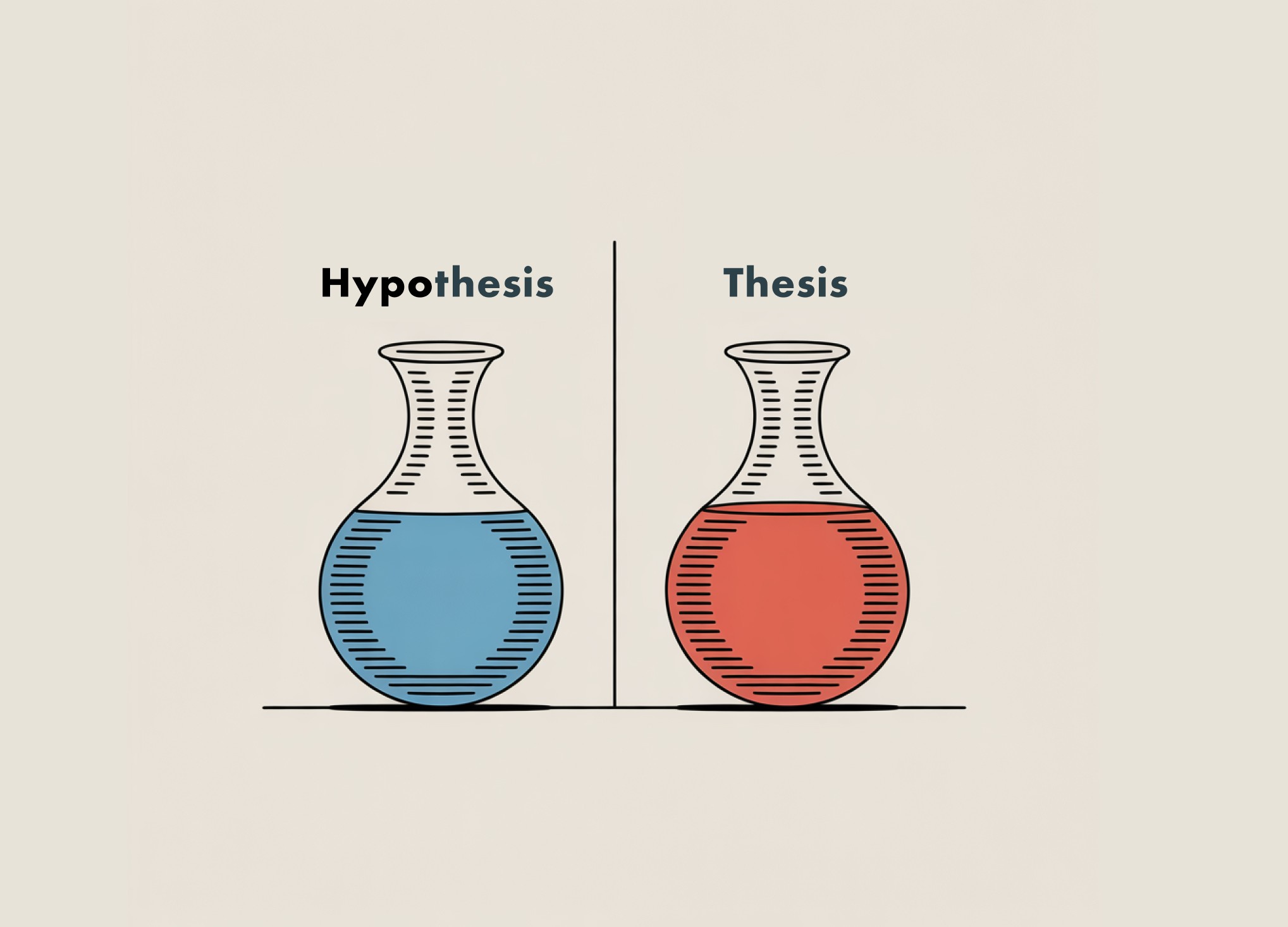 Hypothesis vs. Thesis: Understanding the Differences