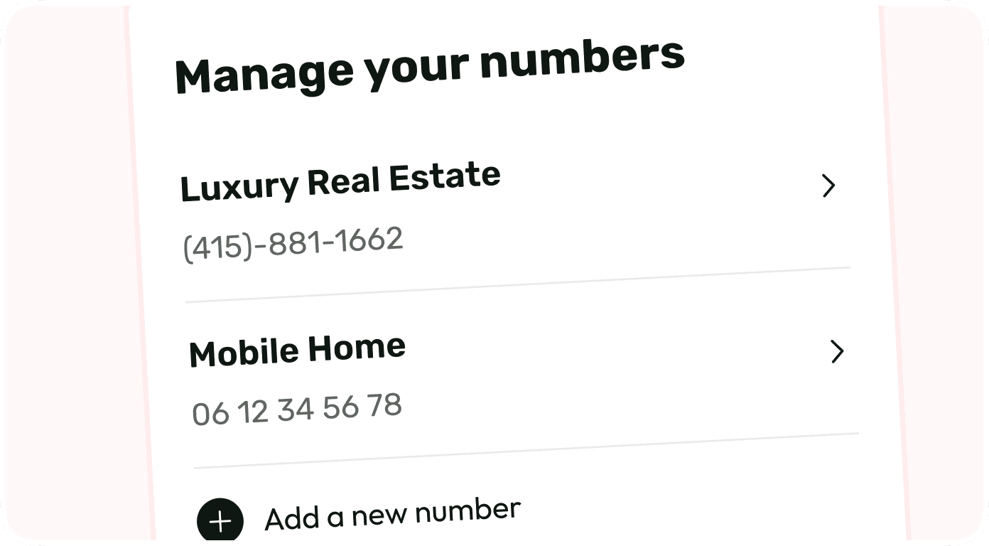 mockup multipple numbers