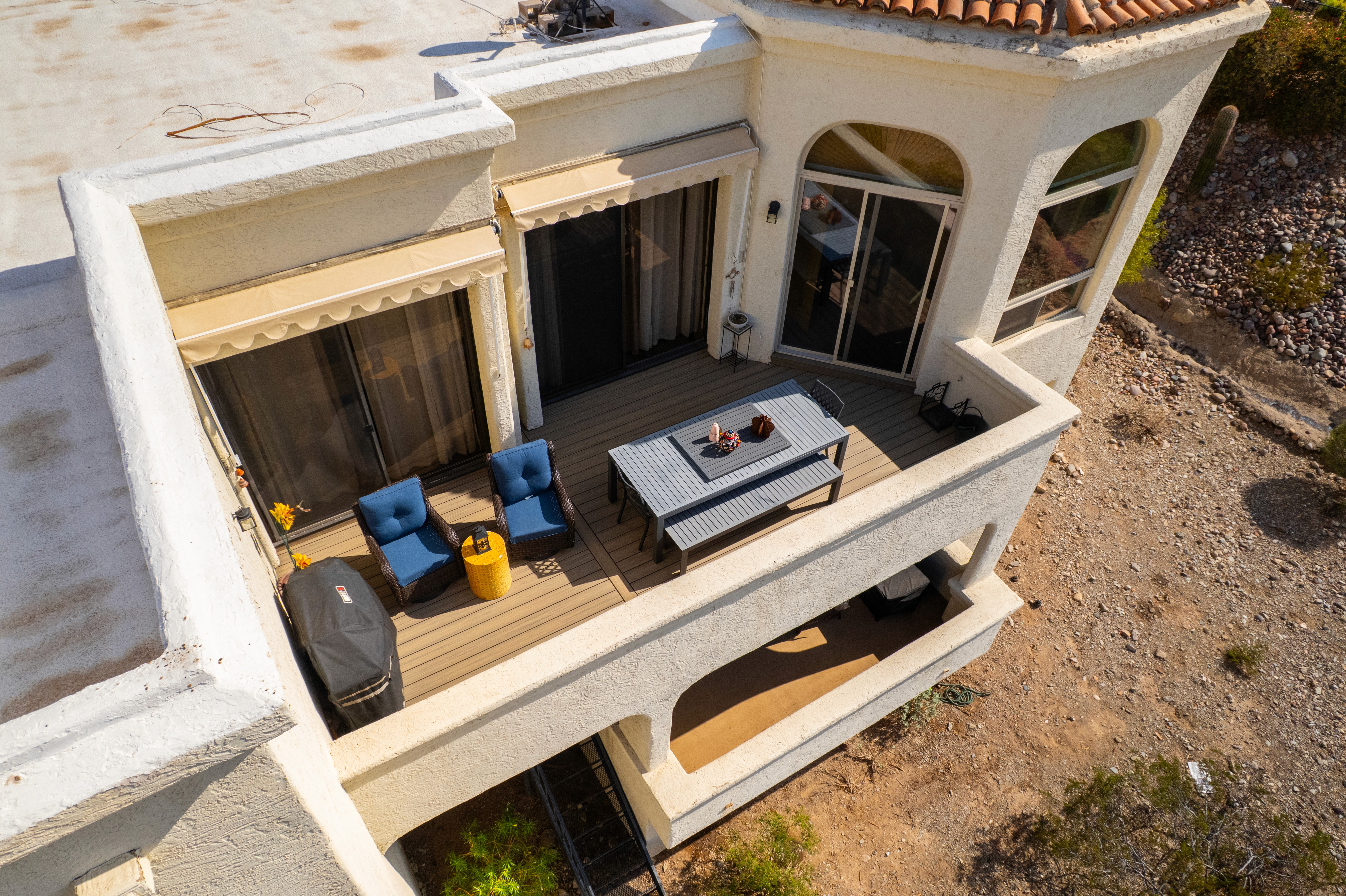 HBC Desks – Balcony Renewal with Trex Enhance decking