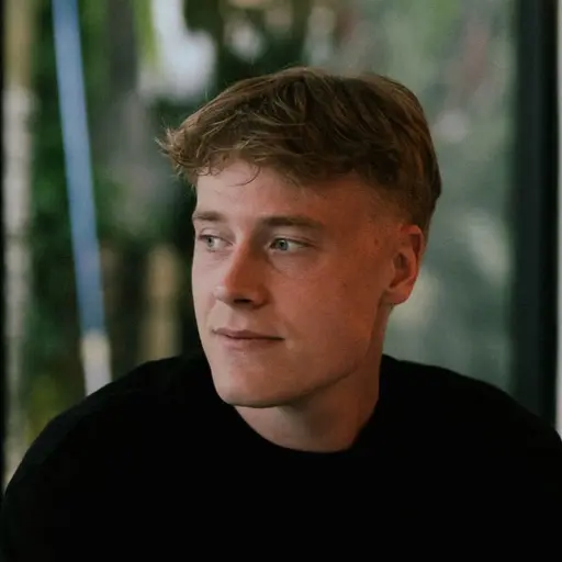 Headshot of Frederik pahus, testimonial about video editing results"