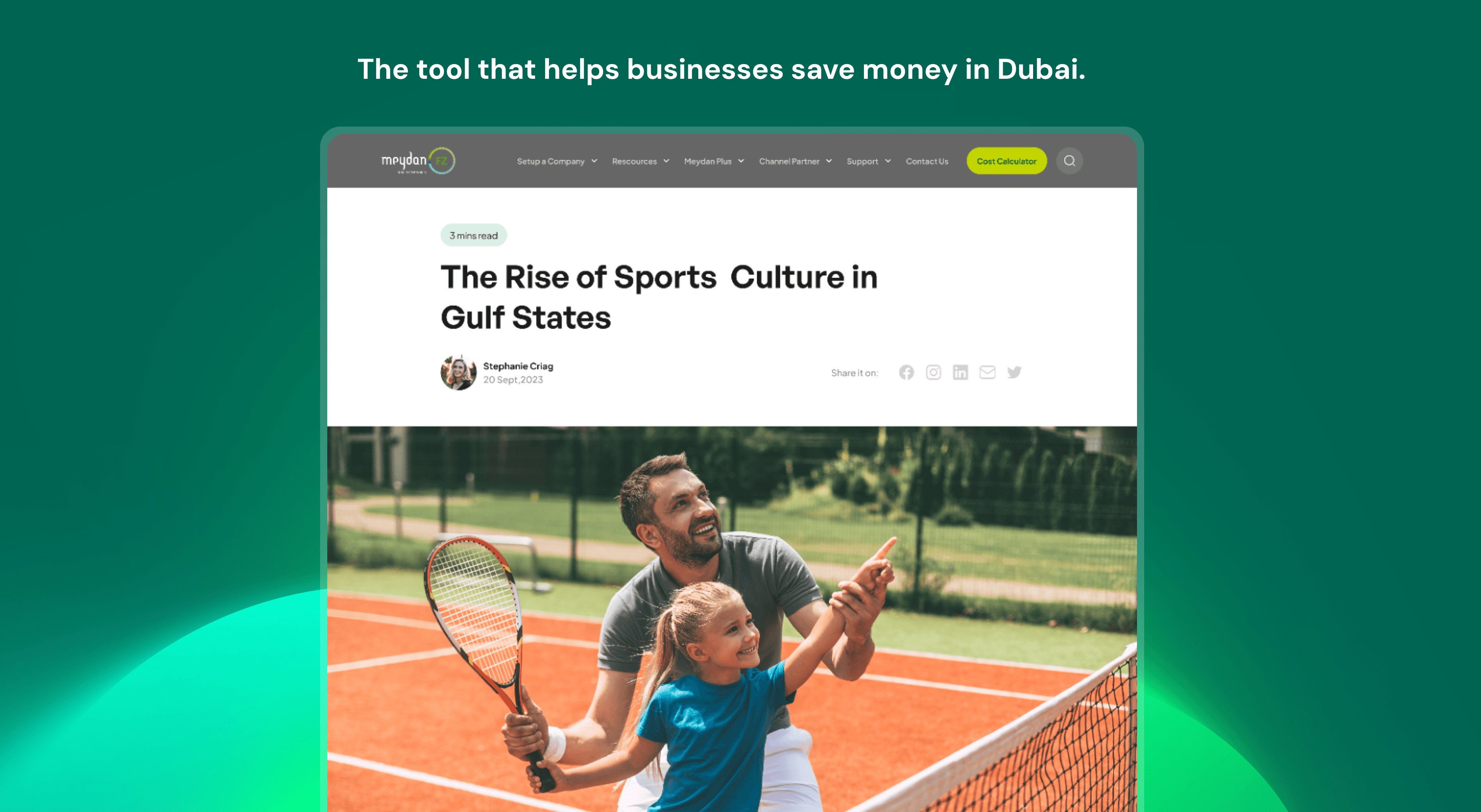 Transforming Meydan website for enhanced engagement and growth with seamless digital experience.
