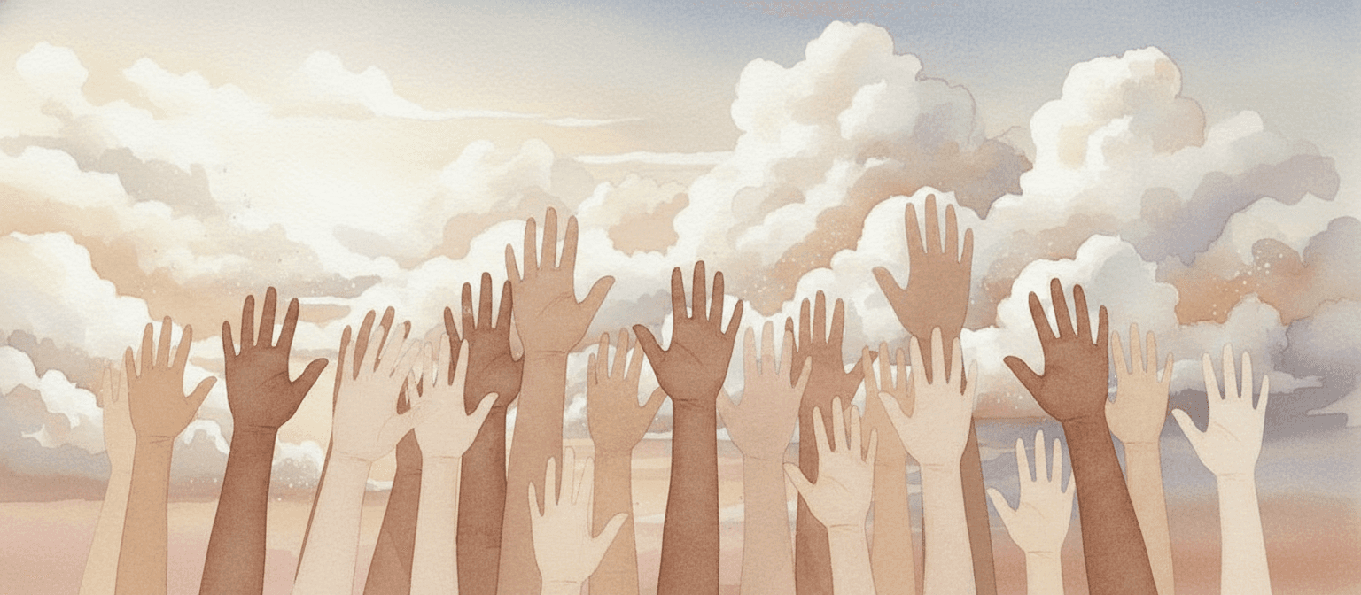 A man wearing glasses and a blazer working at a desk, writing in a notebook beside a computer monitor in a modern office.