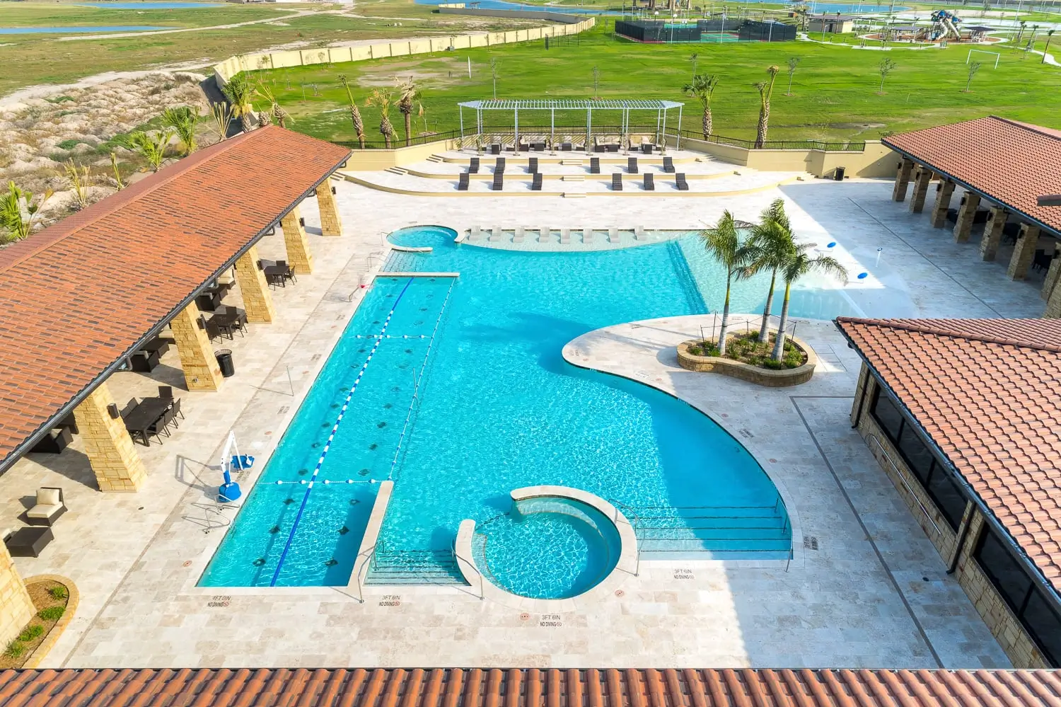 Resort Styled Pool in McAllen, TX