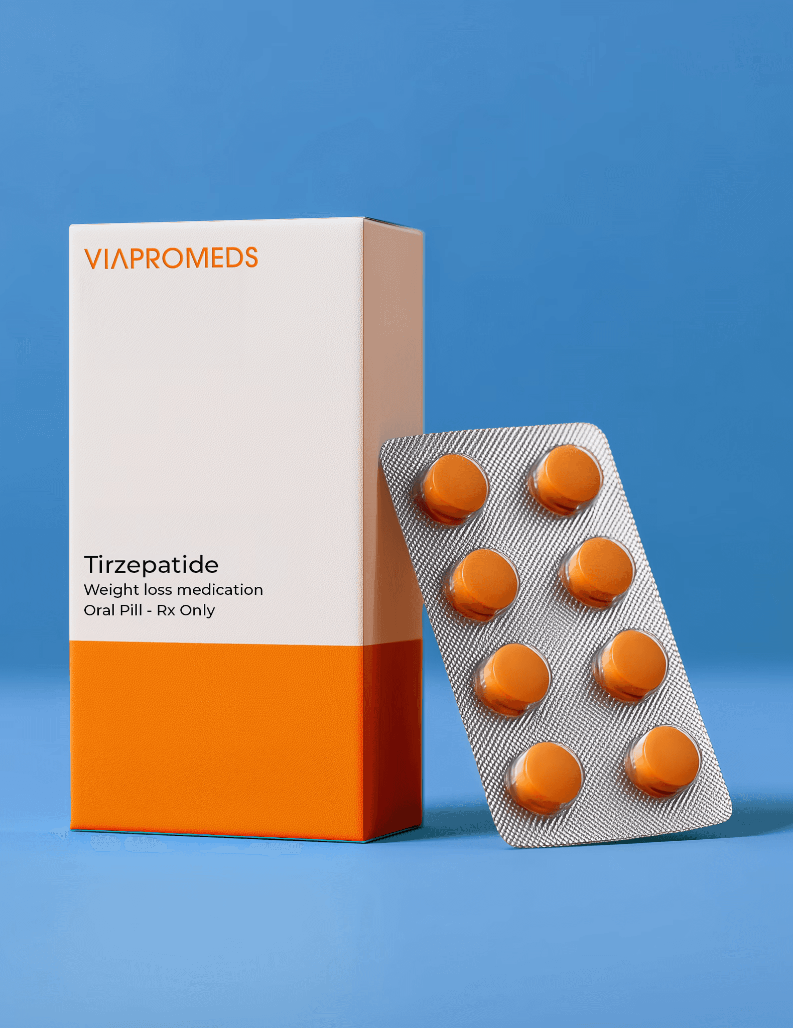 Tirzepatide daily pill packaging thumbnail