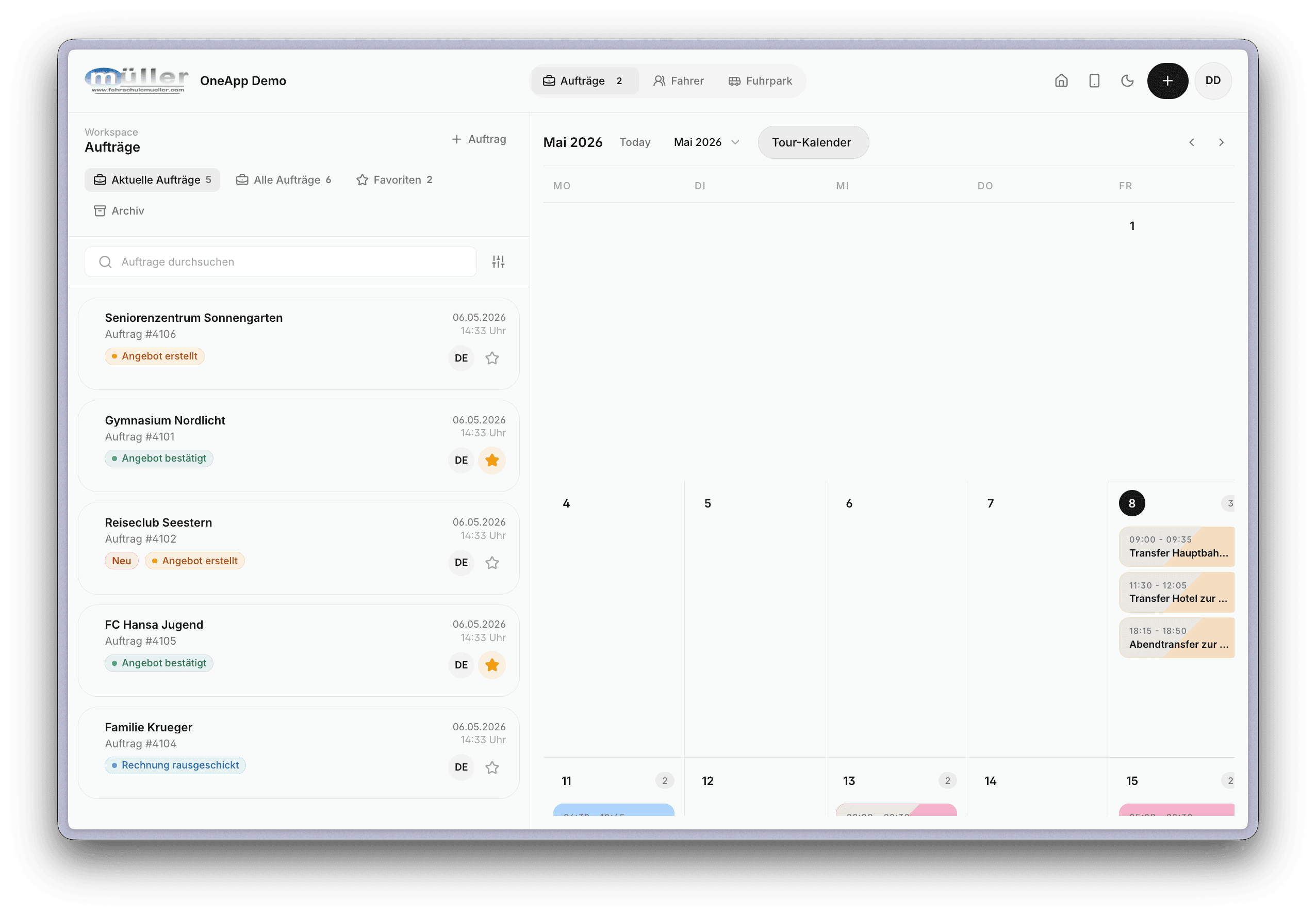 Image of dashboard