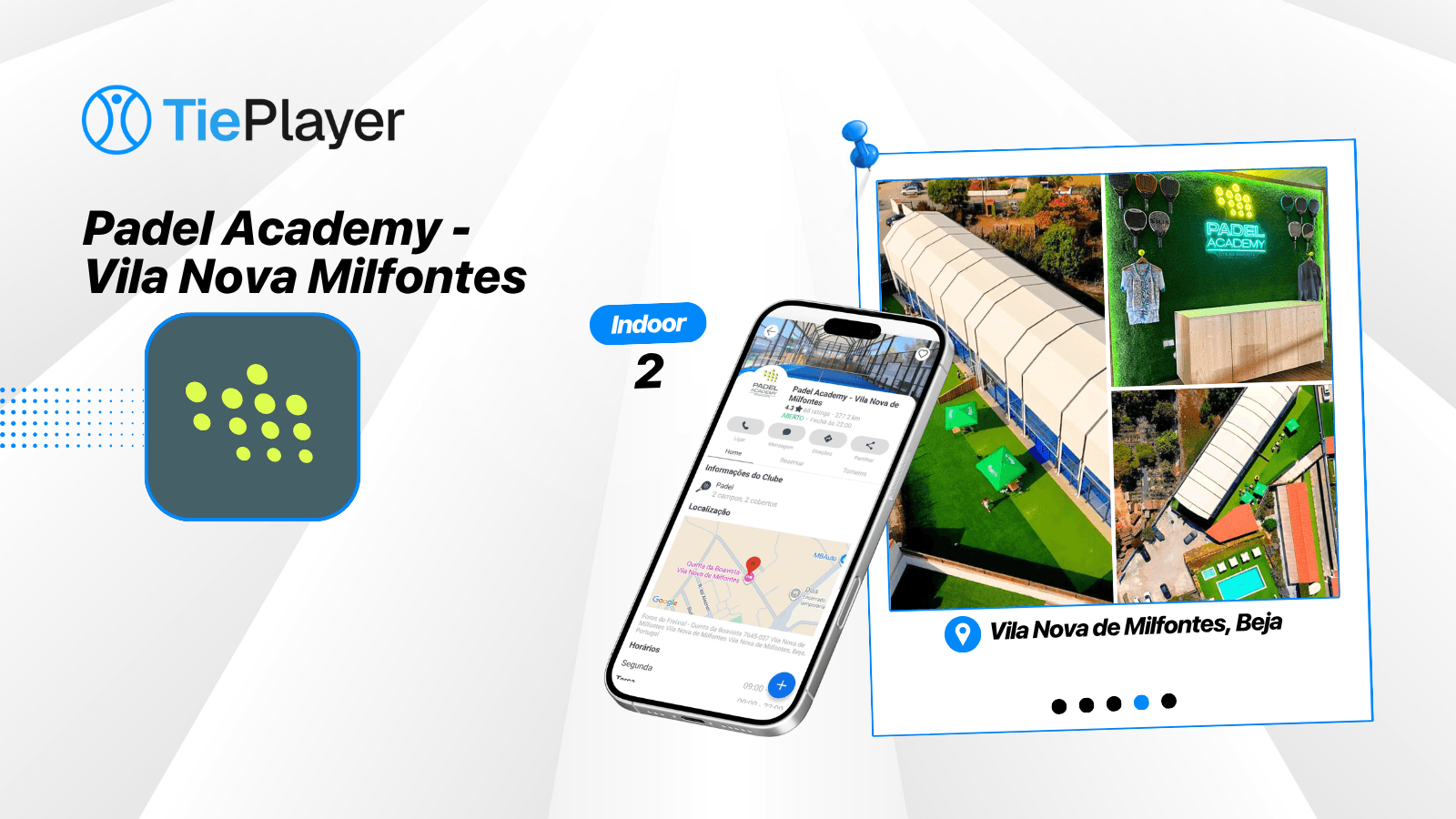 Book a padel court at Padel Academy - Vila Nova Milfontes