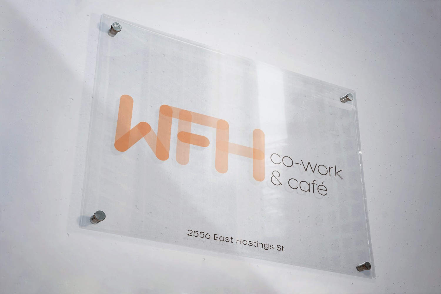 WFH Co-work & Café Brand Identity