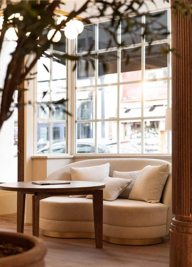 Young black woman with long dark hair outdoors