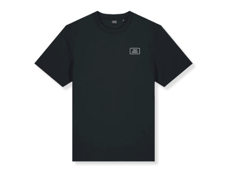 black premium relaxed tshirt