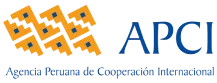 Logotipo oficial de la APCI, Agencia Peruana de Cooperación Internacional.